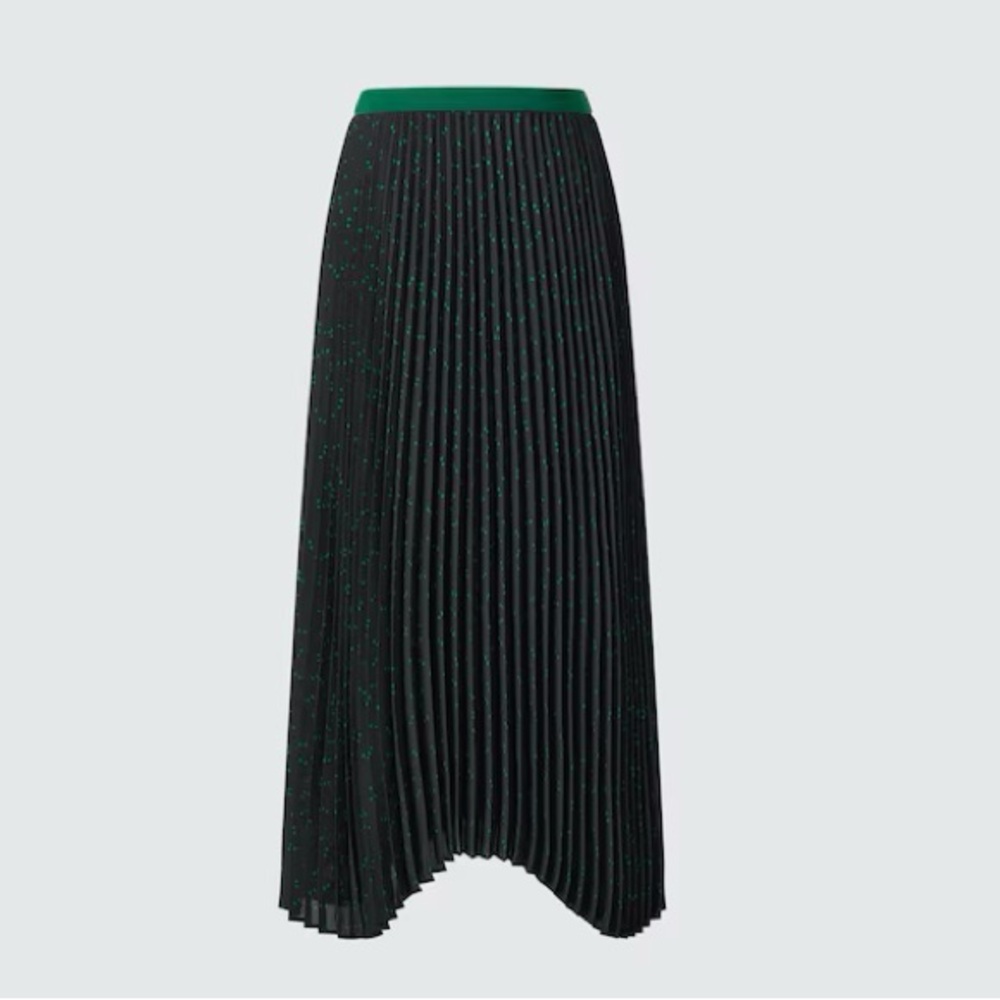 Uniqlo C Polka Dot Pleated Skirt